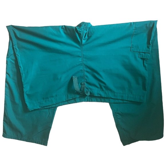 Cherokee Workwear Scrub Top And Pants Green Size XL Unisex Uniform Medical Set - Picture 11 of 14